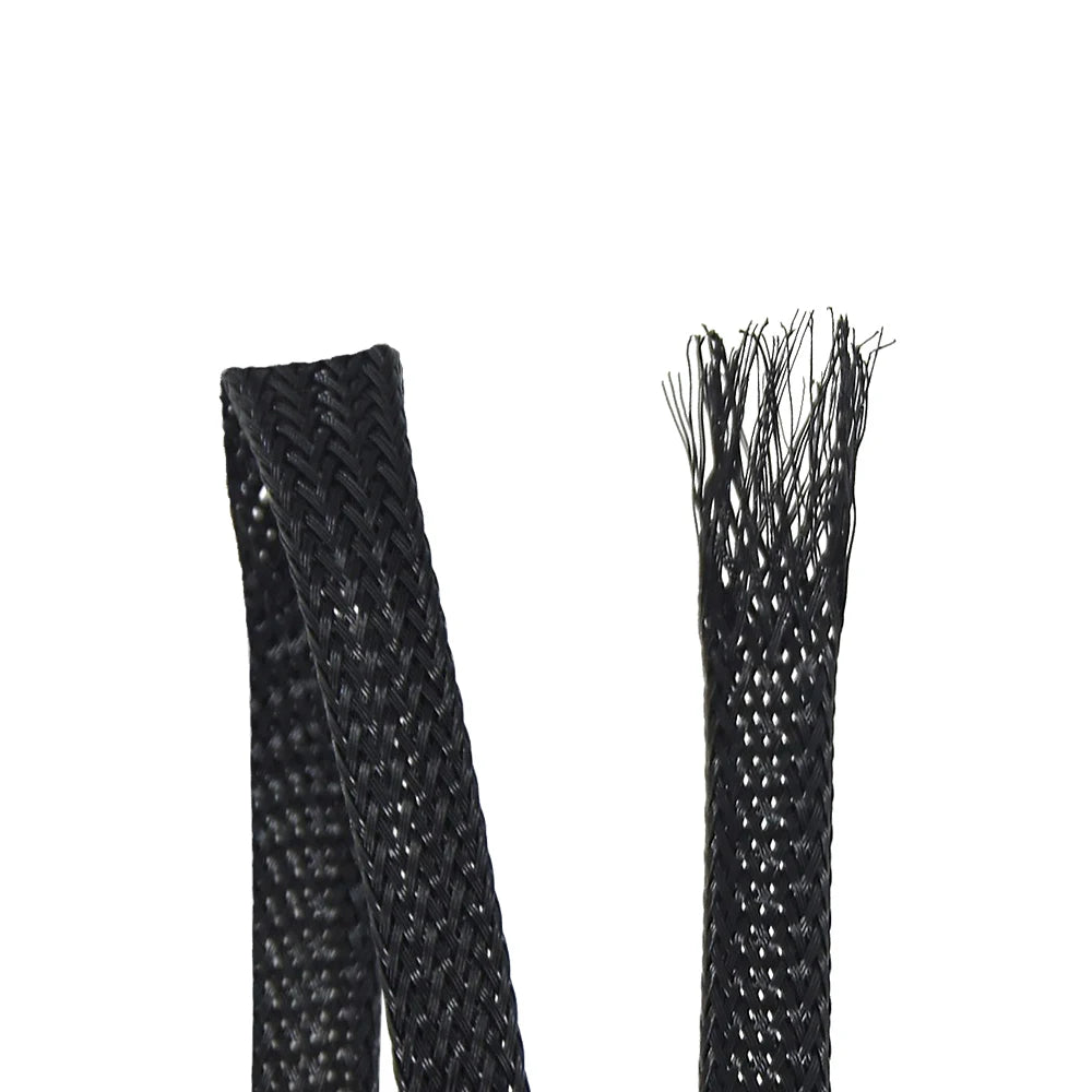 Custom 3D Printer Wire Protection Braided Network Tube 8mm/1M PET Flame Retardant Nylon Telescopic Braided Network Tube DIY Protective Manufacturer