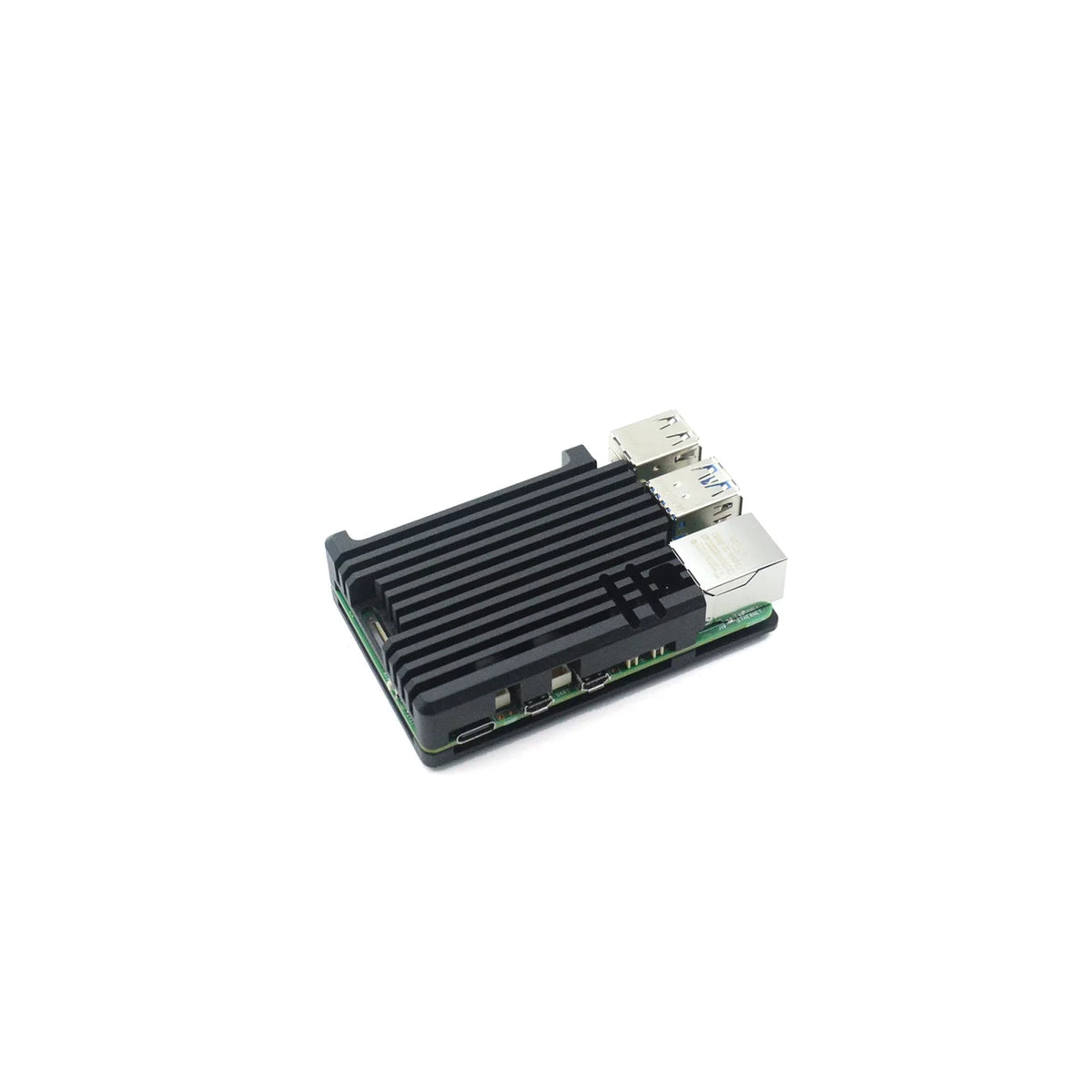 Raspberry Pi case aluminum alloy case cooling protection box with 1/2 PWM fan for Raspberry Pi 5