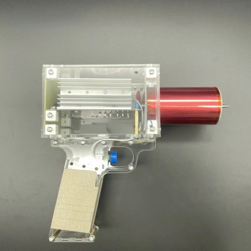 Custom Portable Hand-held Tesla Coil Artificial Lightning 10/13cm Electric Arc Scientific Experiment Toy High Voltage Generator Fun Arc Manufacturer