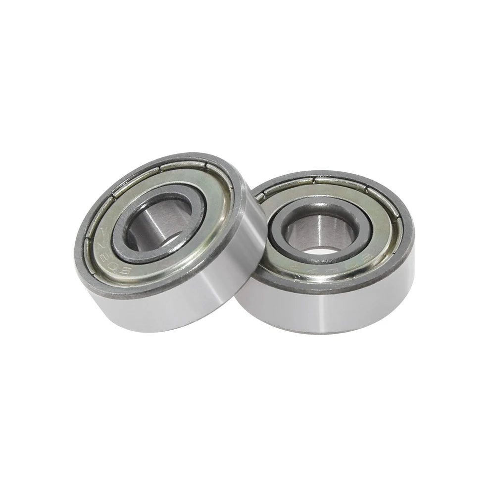 Custom 4pcs/lot Ball  Bearing 608zz 608 2RS 8X22X7 Single Row Deep Groove Steel Sealed Flanged Pulley Miniature Wheel 3D Printers Parts Manufacturer