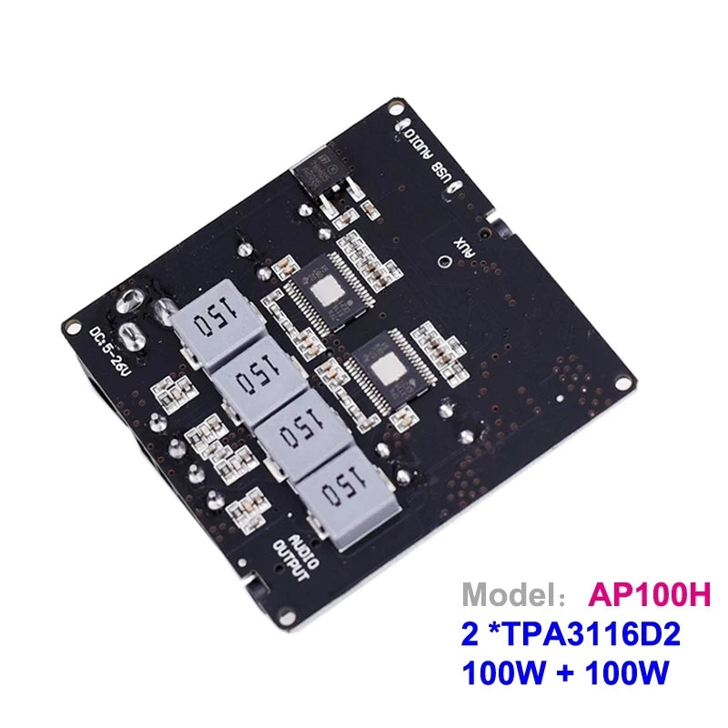 Custom Lonten TPA3116D2 50Wx2+100W 2.1 Channel Digital Subwoofer Power Amplifier Board 12~24V Amplifier Boards Modules Manufacturer