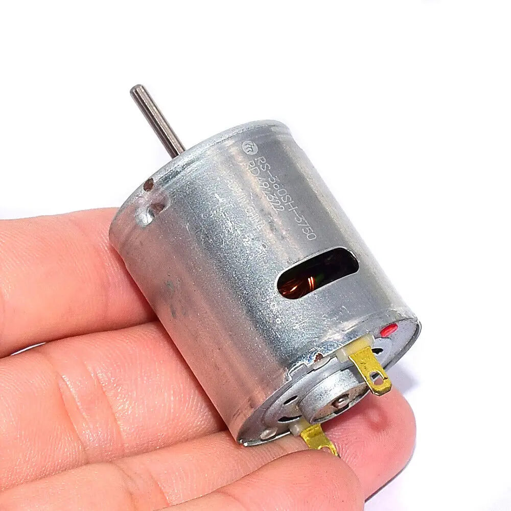 Custom RS-360SH-3750 Micro 28mm Carbon Brush Motor DC 5V 3V-6V 16000RPM High Speed for Home Appliance Toy Model Manufacturer