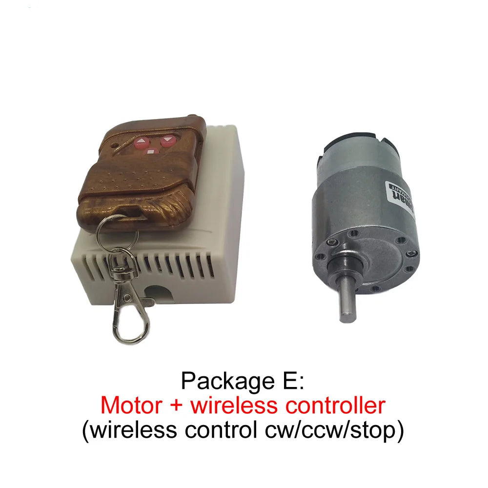 Custom DC 12 24 Volt Motors  High Torque Reversed Micro Electricmotor Mini Metal Parts For Robot DIY Part Toy Tool JGB37-520 Manufacturer