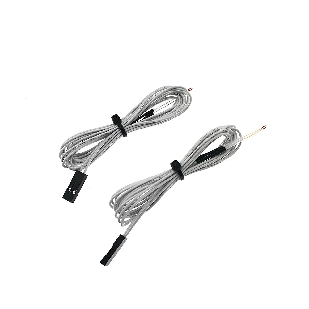 Custom 5pcs/lot 3D Printer Part 100K line with DuPont head &amp; 100K ohm 3950 Thermistors with cable for 3d Reprap Mend 3950 Manufacturer