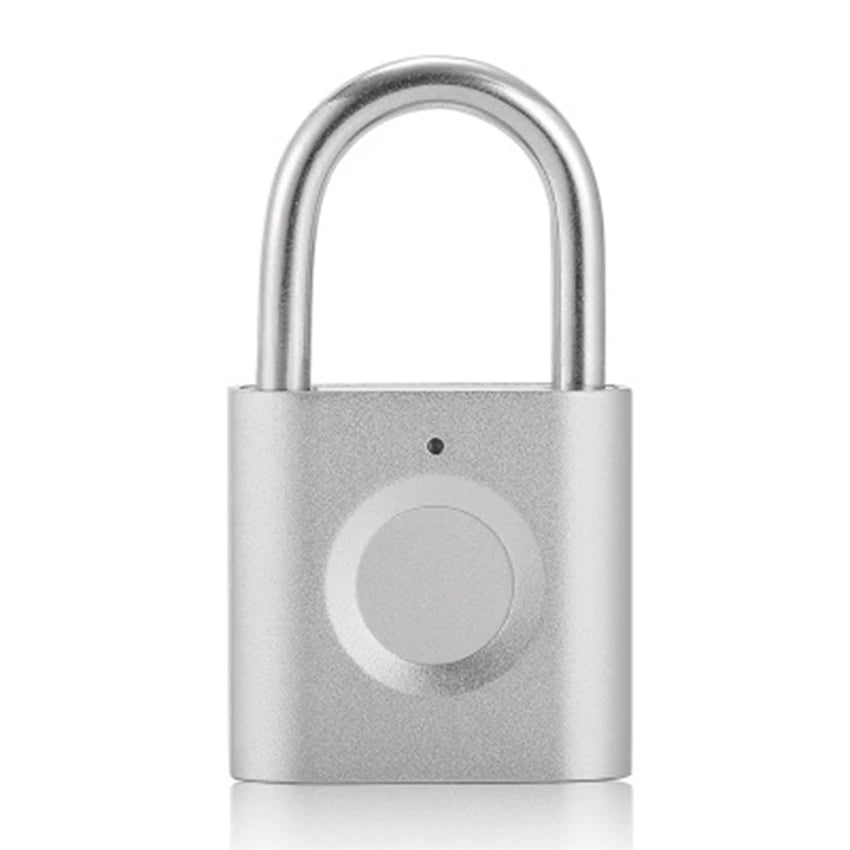Custom Lonten smart home colorful fingerprint padlock Biometric Fingerprint Padlock luggage backpack Smart Lock Manufacturer