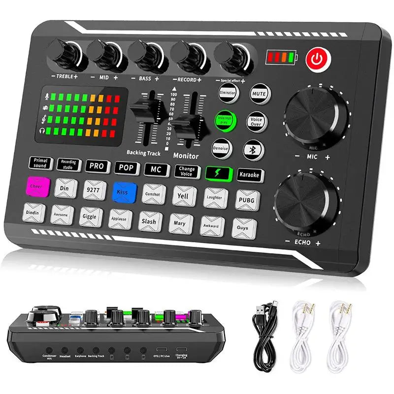 Custom LT Streaming Microphone Kit with Audio Mixer and Condenser Microphone,Microphone Set for Podcast,Live Broadcast,Podcast Manufacturer