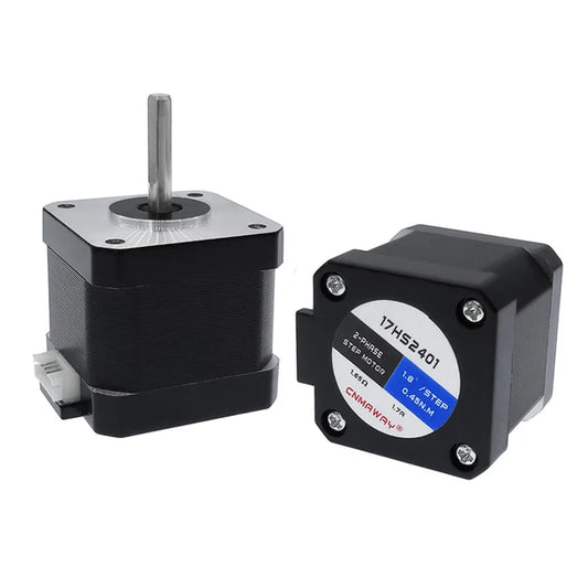 Custom 40mm High torque 42 Stepper Motor Nema17 motor 17HS2401 2 PHASE 4-lead  1.7A 0.45N.M  for 3D print driver CNC XYZ Manufacturer