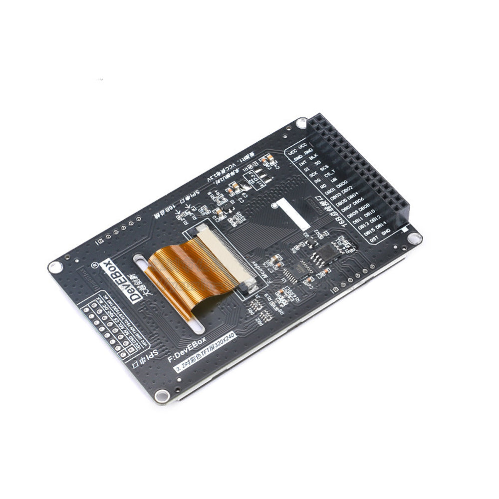 LONTEN 3.2 inch TFT LCD screen display module 320*240 16-bit parallel port SPI serial port ILI9341 resistive touch Custom