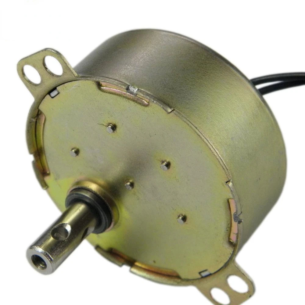 Custom TYC50 Small Permanent Synchronous Motor AC 110V 1RPM-36RPM  Electric Gear Motor 15RPM for Fan Motor Induction Cooker Fireplace Manufacturer