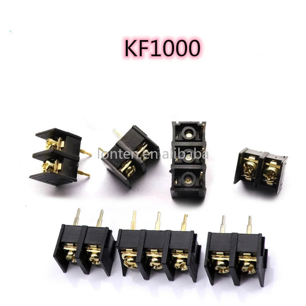 Custom 10Pcs/lot KF1000 2P 3P 4P PCB Screw Terminal Block Connector Pitch 10MM KF1000 2/3/4P Can Be Spliced Manufacturer