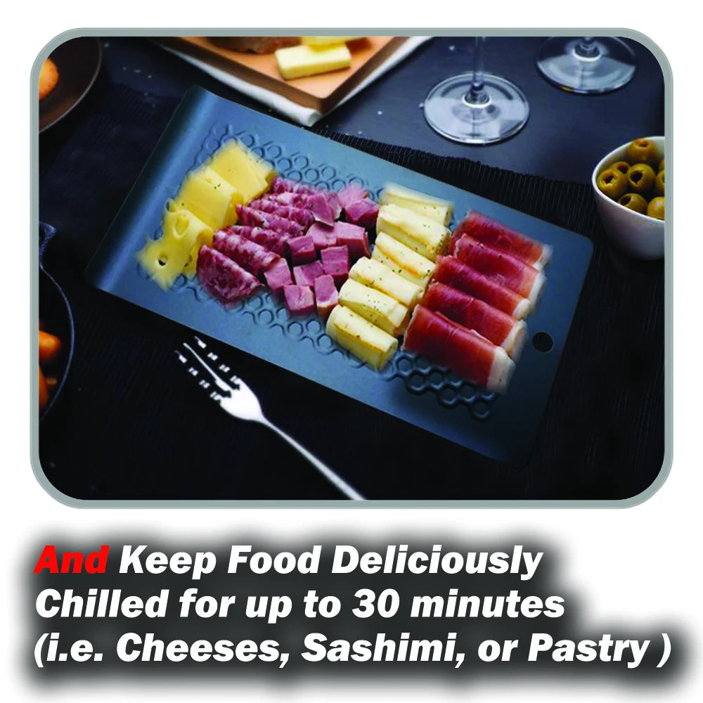 Custom PCI technology superconducting material Fast Defrost Tray Fast Thaw Frozen Food Meat  Defrosting Plate Board Defrost Tray Manufacturer