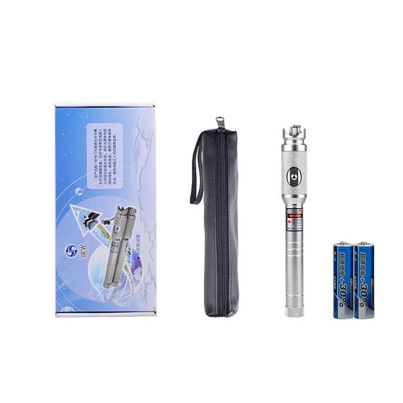 Custom 5PCS 10mW VFL Optical Fiber Cable Tester, 10MW Silver metal Fiber Optic Visual Fault Finder 10Km Range 650+10nm Red pen Manufacturer