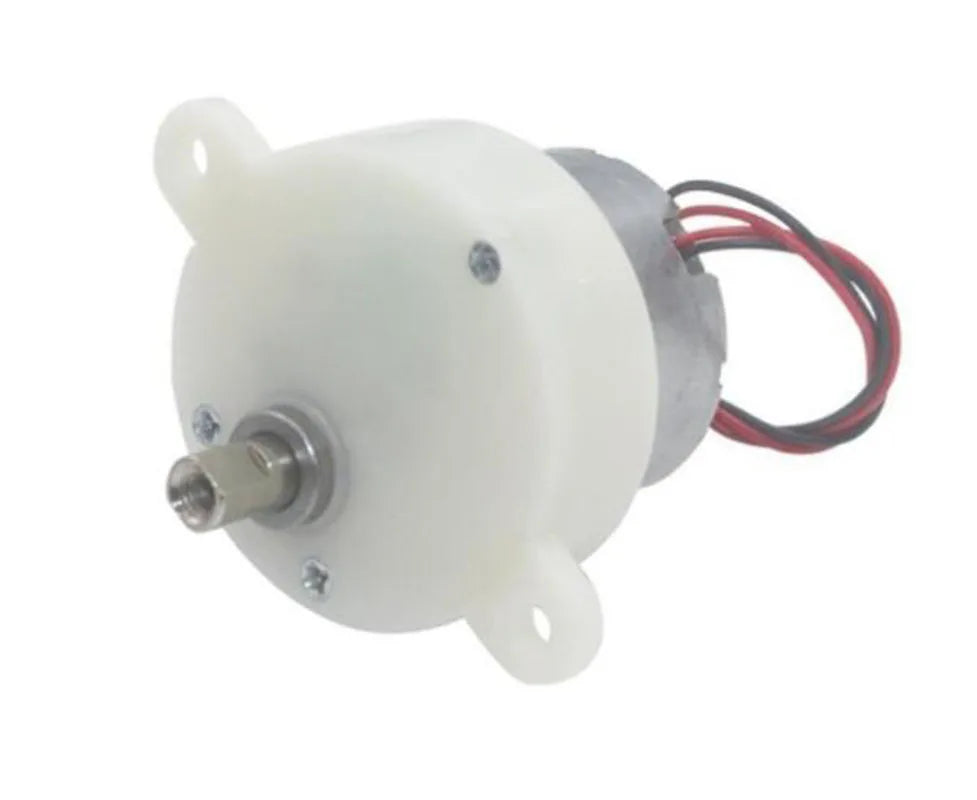 Custom JS-30 Gear Electric DC Motor  6V 5RPM Double Flat Shaft Plastic  Mute Reducer Eccentric Low Speed Manufacturer