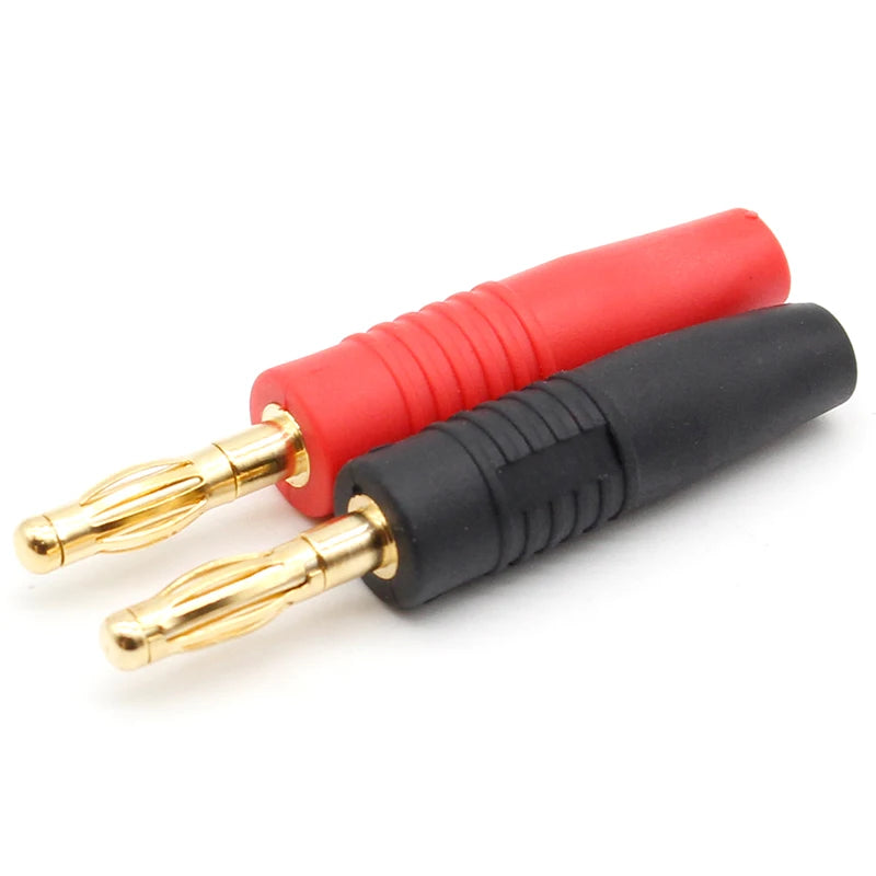 Custom New 4mm Plugs Gold Plated Musical Speaker Cable Wire Pin Banana Plug Connectors Manufacturer