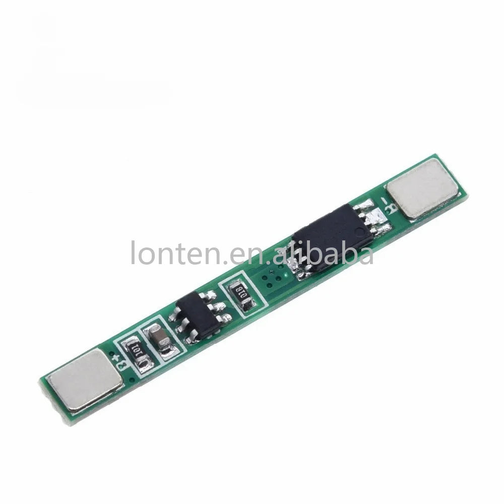 Custom 5PCS egbo 1S 3.7V 3A li-ion BMS PCM battery protection board pcm for 18650 lithium ion li battery Manufacturer