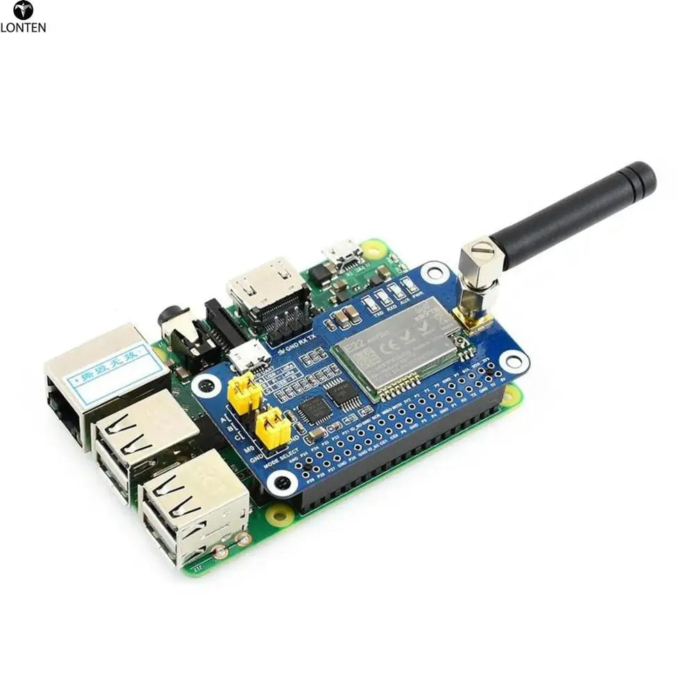 Custom SX1262 LoRa HAT for Raspberry Pi, Spread Spectrum Modulation, 868/915MHz Frequency Band Manufacturer