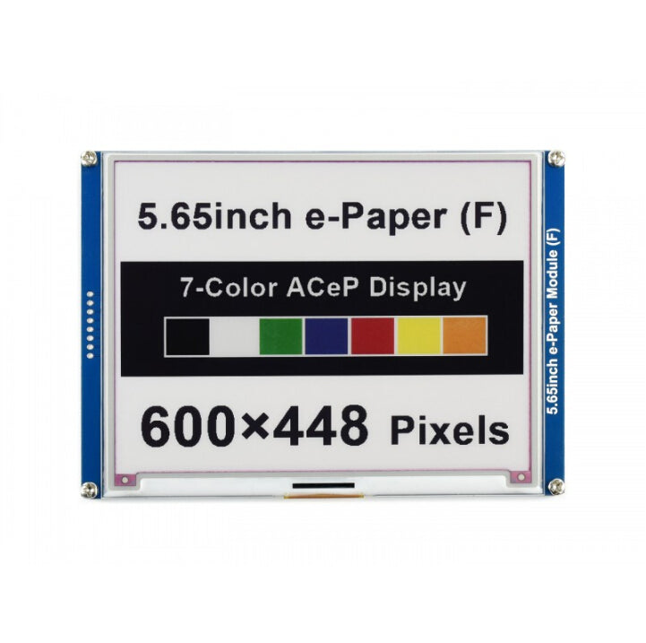 5.65inch ACeP 7-Color E-Paper E-Ink Display Module, 600x448 Pixels Custom PCB air cooler pcba