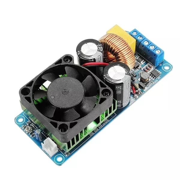 Custom IRS2092S 500W Mono Channel Digital Amplifier Class D HIFI Power Amp Board With FAN modules Manufacturer