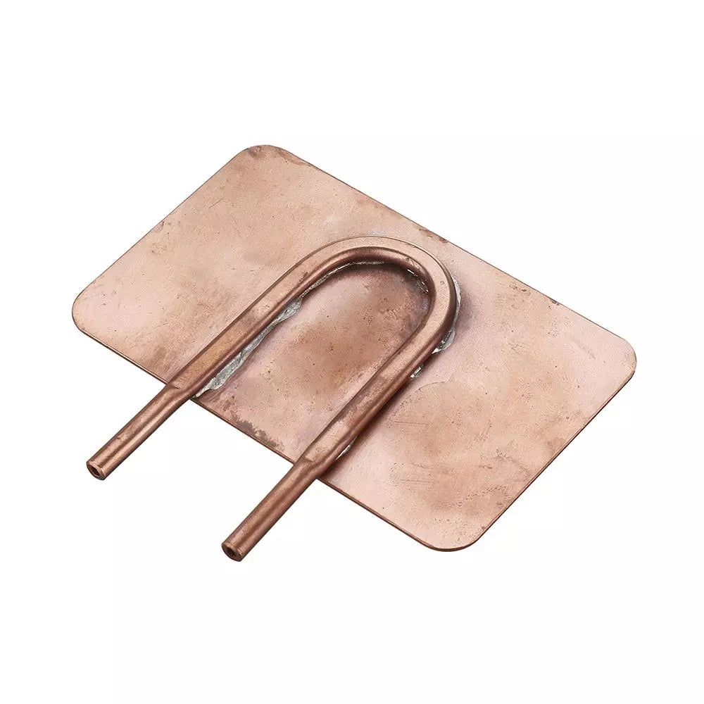 Custom 80x50MM Universal Mobile Phone Water Cooling Copper Plate Fan DIY Water Cold Head Water Circulation Cooling Manufacturer