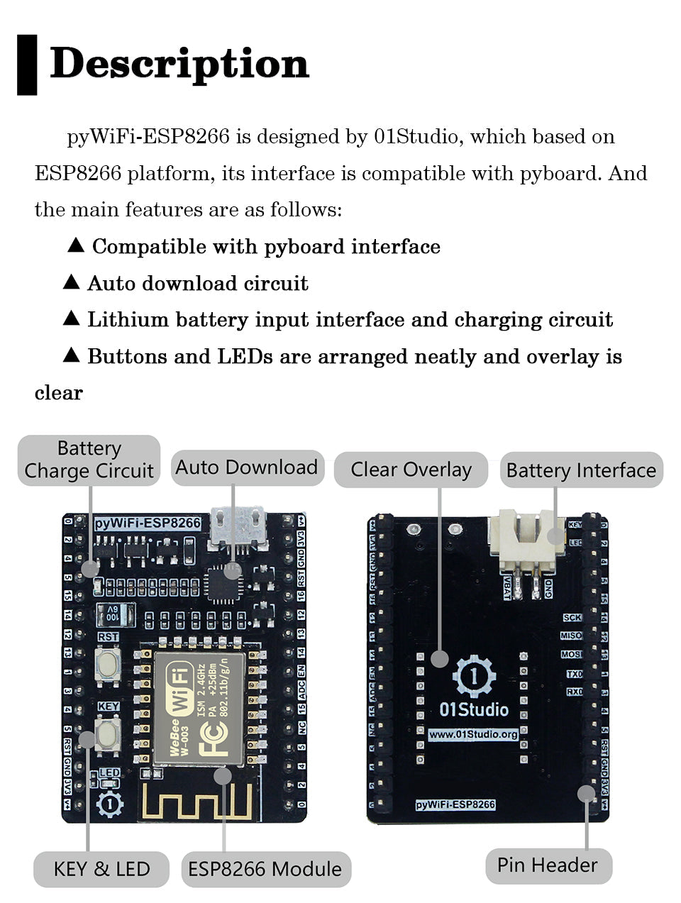 Custom PCB pcba smart locks  WiFi- ESP8266 Development Demo Embedded Board MicroPython IOT WiFi Programming wireless module