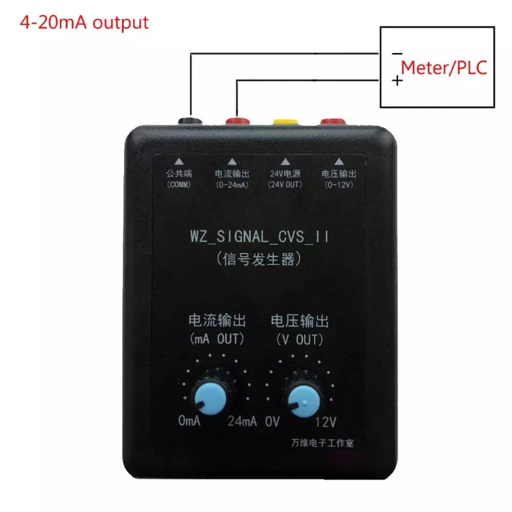 Custom 4-20mA 0-10v Signal Generator 24V Current Voltage Transmitter Signal Source Constant Current Source Manufacturer