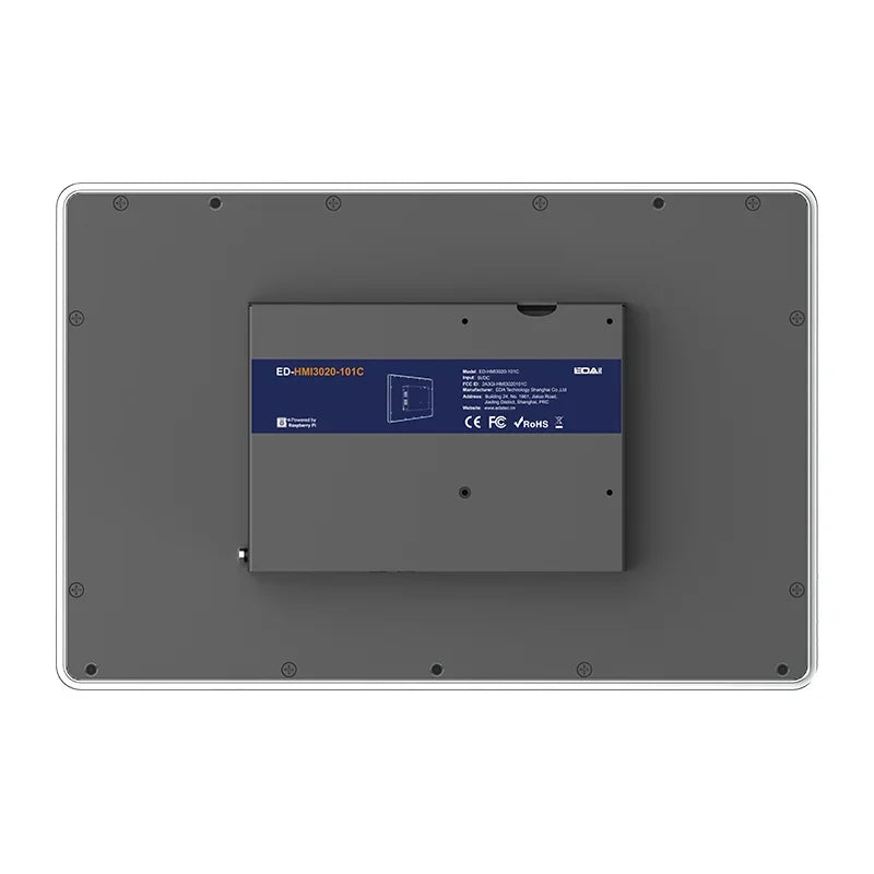 Broadcom BCM27127.0&10.1 Inch High Performance Industrial Panel PC Based on Raspberry Pi 5,Up To 8GB LPDDR4X RAM Custom