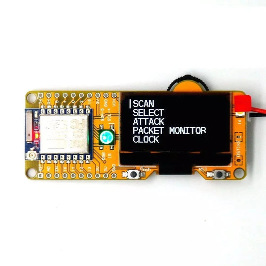 Custom Deauther MiNi WiFi ESP8266 Development Board with OLED 4MB ESP-07 - work for official boards modules Manufacturer