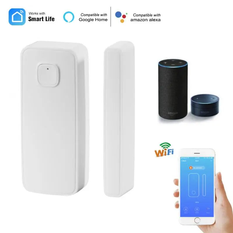 Custom Lonten WiFi Door Sensor Smart Home Security Wireless Door Window Detector Alarm Smart Life App Control Work With Alexa Google Ho Manufacturer