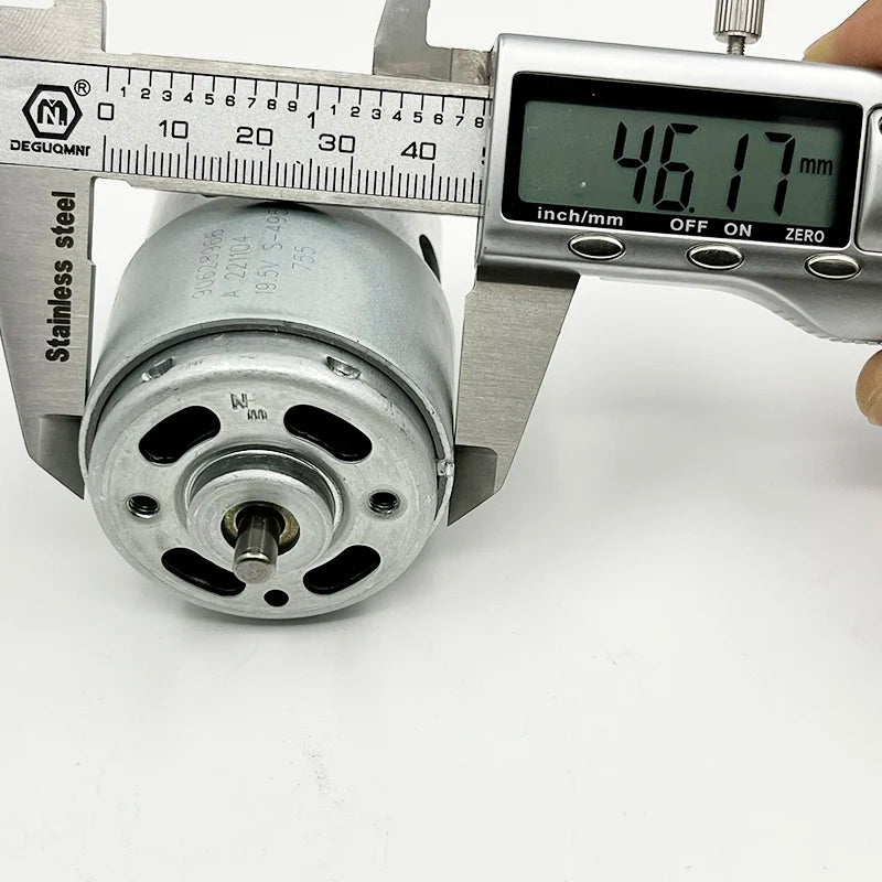 Custom RS-755WC-8017 Carbon Brush Power Motor DC 18V 19.5V 22600RPM High Speed Large Torque Short Shaft for Electric Tool Drill Saw Manufacturer