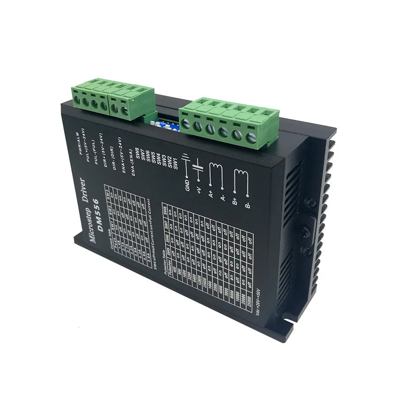 Custom Stepper motor driver DM556 2 phase 42/57 Stepping Motor Controller 24V-50V NEMA23 NEMA34 Manufacturer