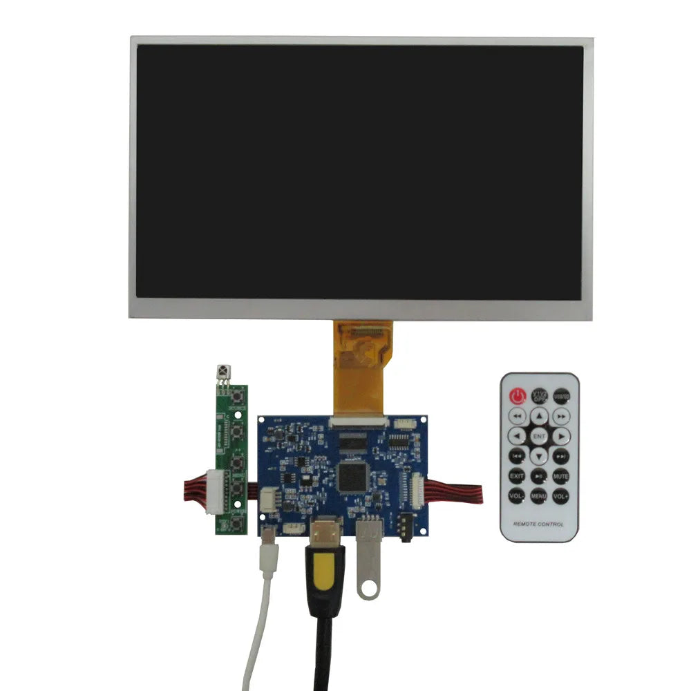Custom 10.1 Inch 1024*600 LCD Screen Display Monitor Driver Control Board U Disk HD For Raspberry Banana/Orange Pi Mini Computer PC Manufacturer