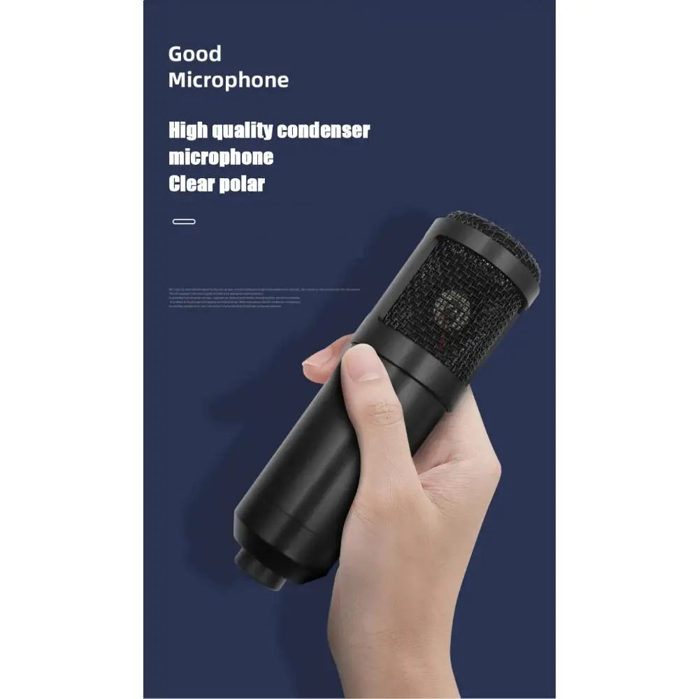 Custom LT Microphone V8 Sound Card Bm800 Mini Mic Live Broadcast Gaming Multi-function Photo Holder Live Broadcast Set Audio Mixer Manufacturer