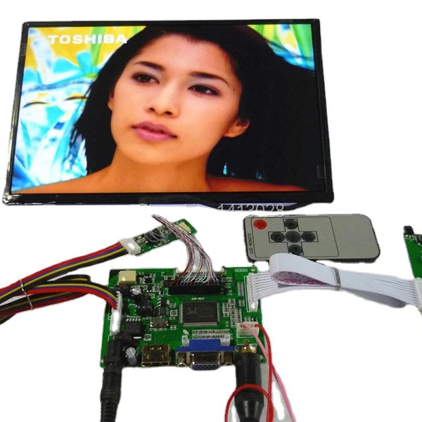 Custom HD + 2 av + VGA LCD driver board + 10.1 -inch IPS LCD panel B101UAN02 1920 * 1200  raspberry pi 4 de 2gb Manufacturer