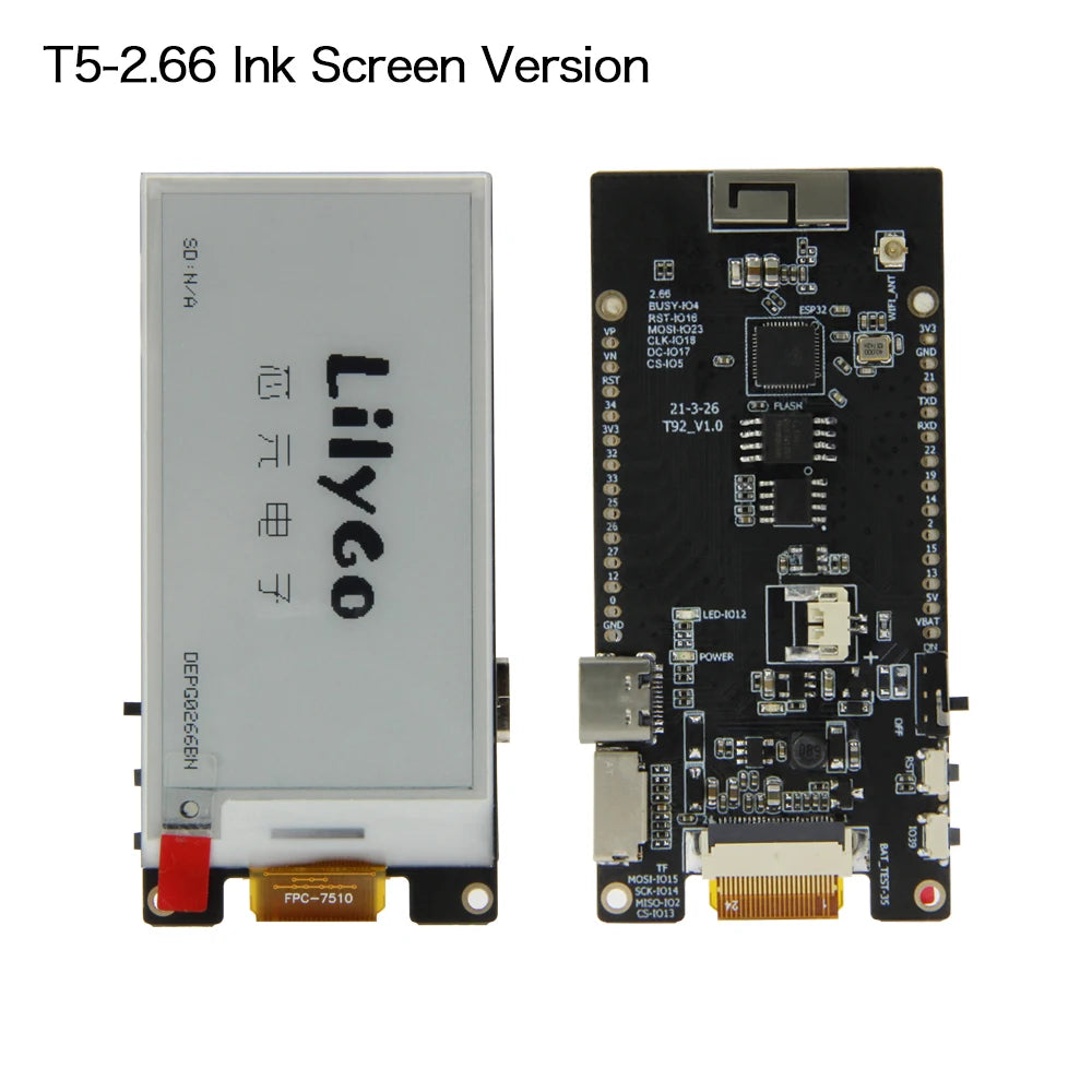 Custom T5-2.66 inch E-paper compatible with T-U2T USB To TTL automatic downloader Custom PCB pcba pcb for tools Manufacturer