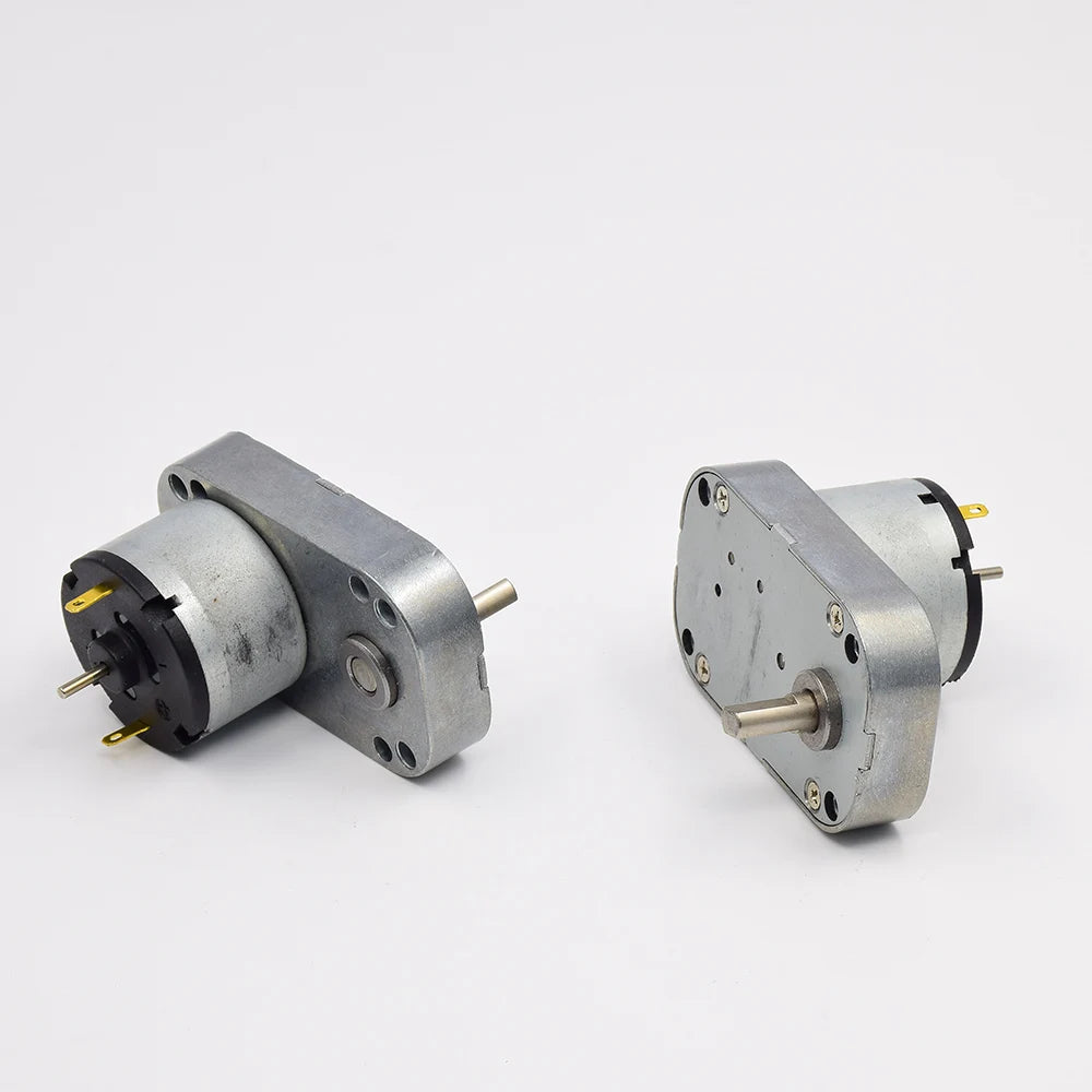 Custom Small 520 Full Metal Gearbox Gear Motor DC 3V 5V 6V 7.4V 12V 96RPM Slow Speed 7-type Z-Shaped Large Torque Dual Shaft Manufacturer