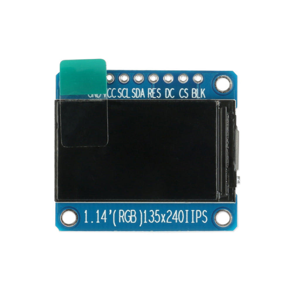 LONTEN 1.14 inch TFT LCD screen IPS display st7789 135*240 4 wire SPI 8pin screen module Custom