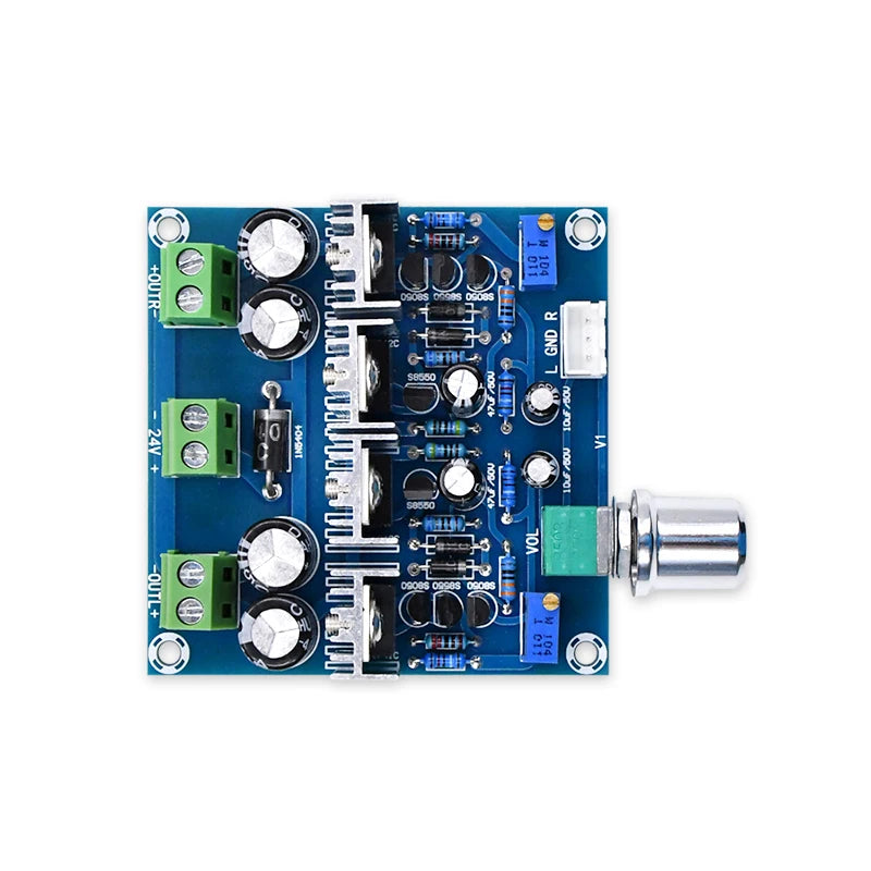 Custom LT-TIP41C TIP42C Class A 15W+15W HIFI Digital Audio Amplifier Board 2-Channel DC24V XH-A851 DC 24V Manufacturer