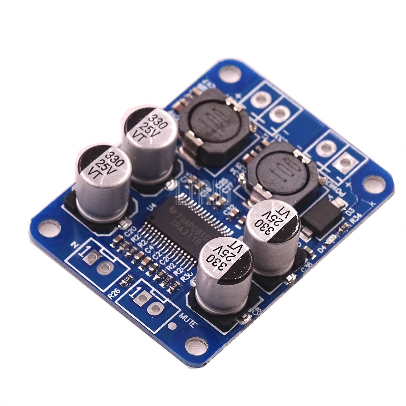 DC8-24V TPA3118 PBTL 60W Mono Digital Audio Amplifier Board AMP Module Chip 1X60W 4-8 Ohms Replace For Arduino