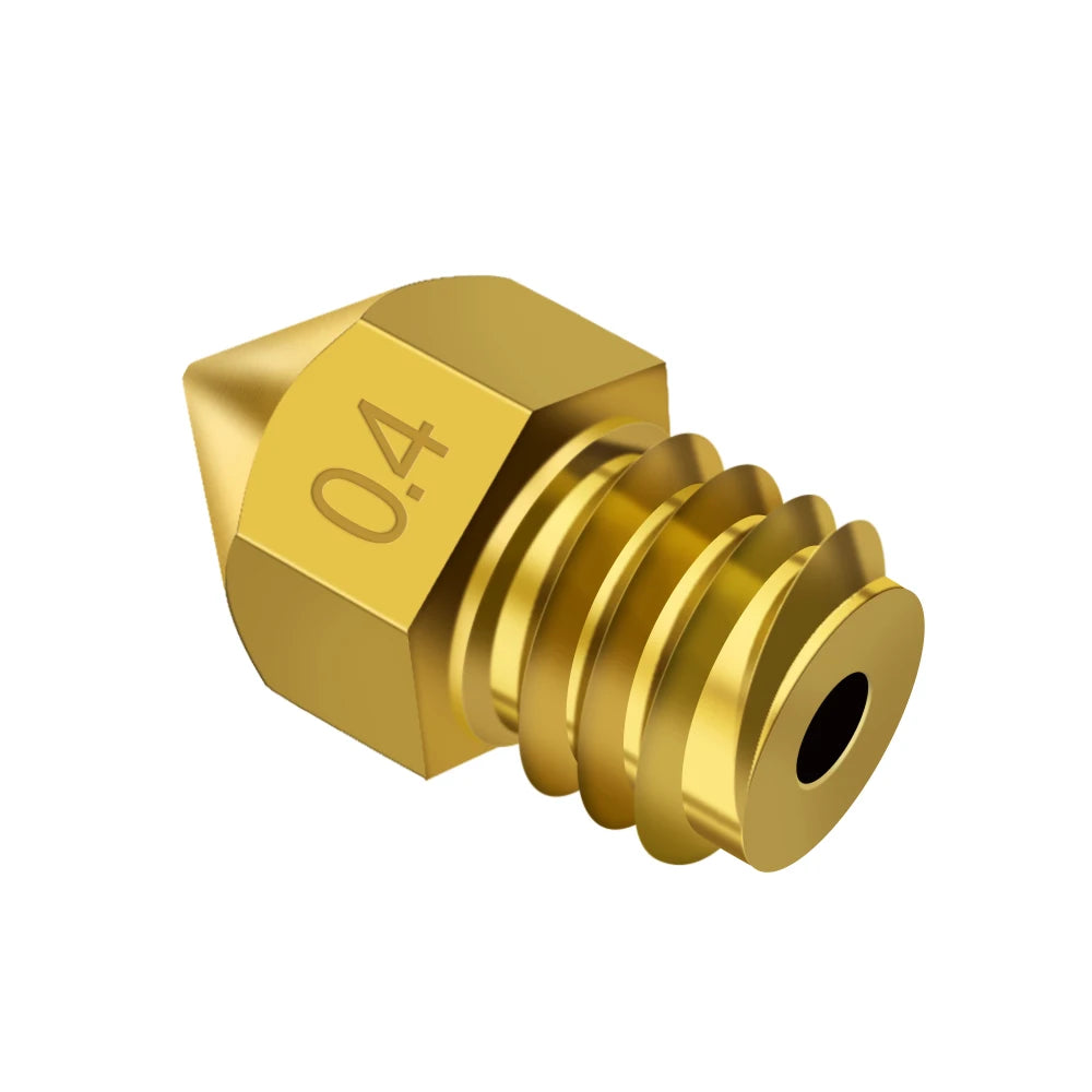 Custom MK8 Brass Nozzle 0.2 0.3 0.4 0.5 0.6MM Extruder Print Head Nozzle 1.75MM Filament For 3D Printer Ender-3 CR10 CR10S Manufacturer
