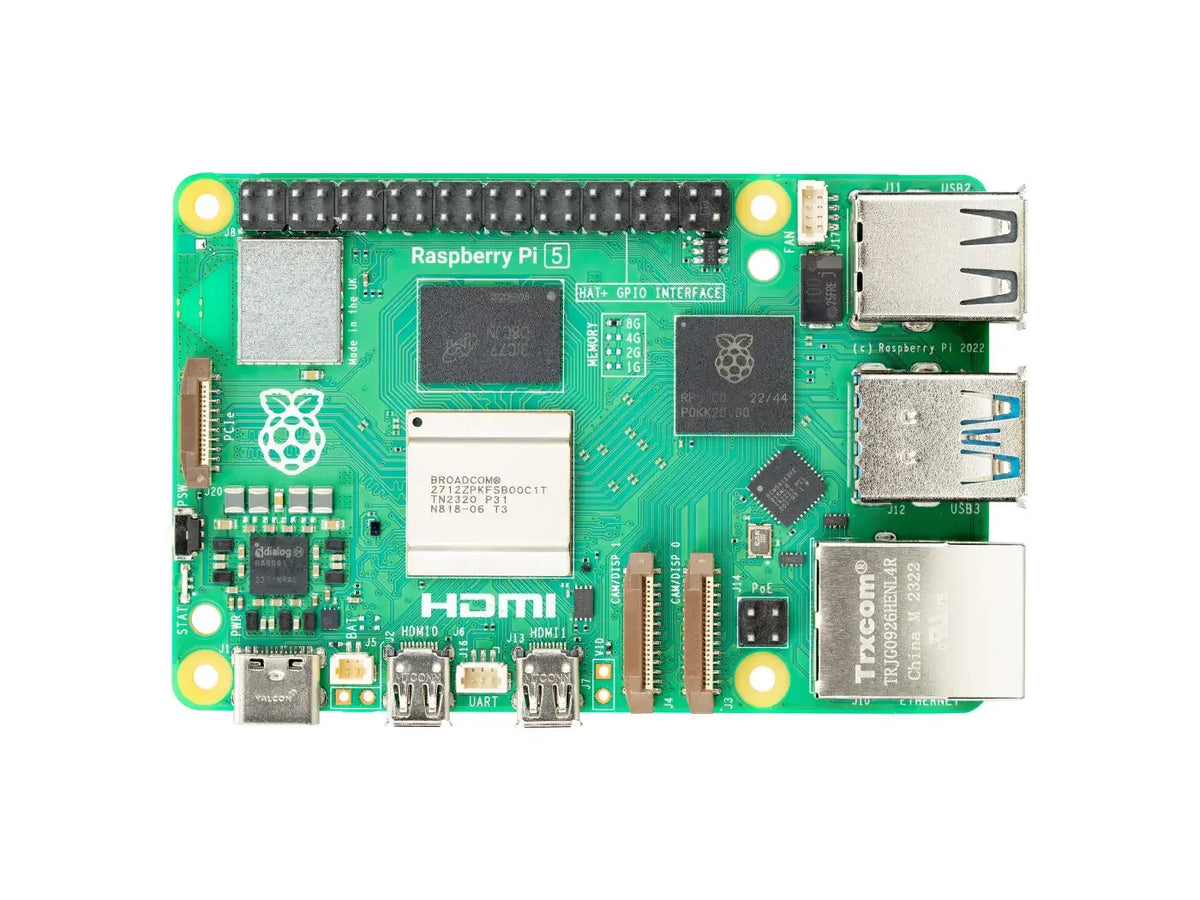 Official Original Raspberry Pi 5 Cortex-A76 Linux 2GB 4GB 8GB  Board Python Programlama PCIe Gigabit Ethernet USB3.0 Custom