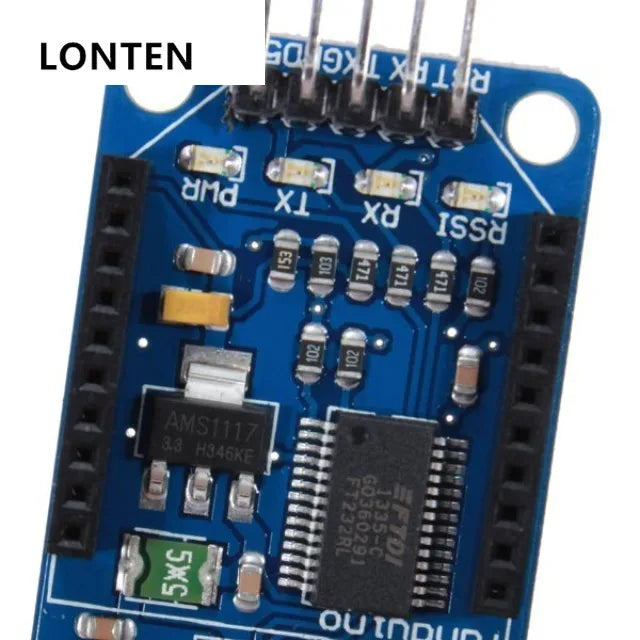 Custom Lonten USB To Serial Port Adapter For XBee wireless Bee DIY Manufacturer