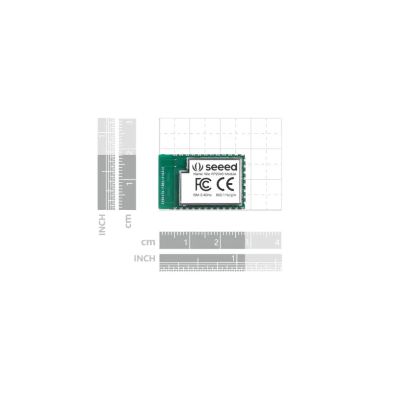 Custom Wio RP2040 Module - Build-in Wireless 2.4G Custom PCB maquina de circuito pcba qi power bank pcba Manufacturer