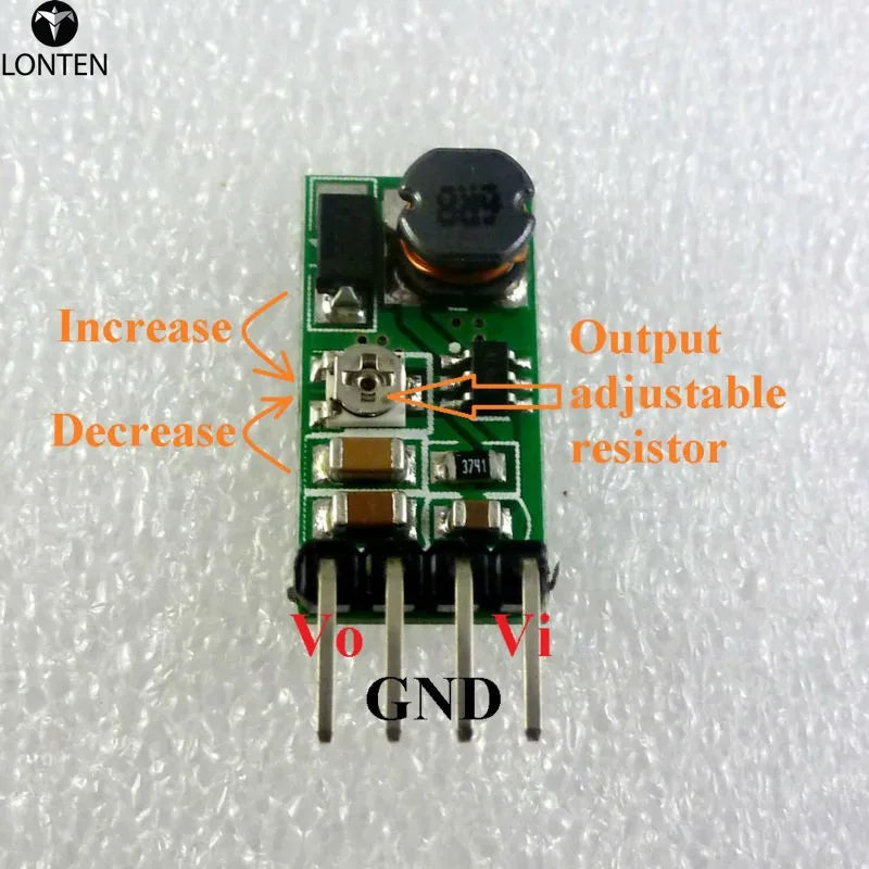 Custom 06AJSA DC 2.6-6V to 3-15V Adjustable Output Board DC DC Boost Step up Converter Voltage Module Manufacturer