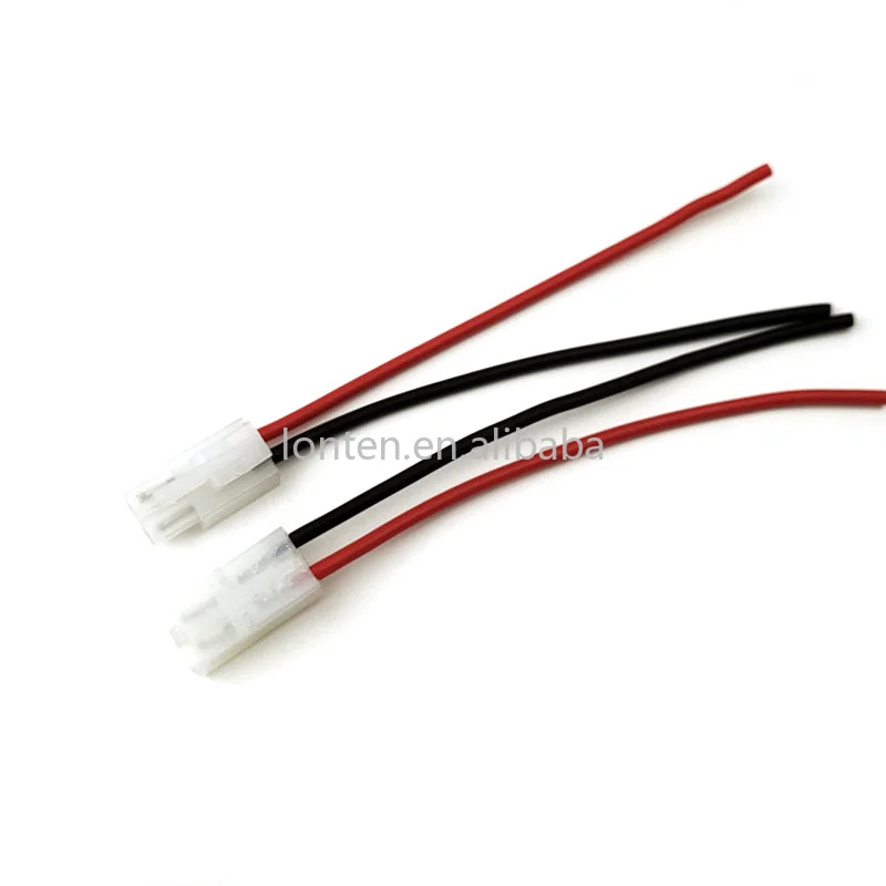 Custom 1 Pairs Tamiya Big Style 1P/2P/3P/4P Battery Connector Male & Female Plug with 16AWG Silicone Wire Adaptor Manufacturer