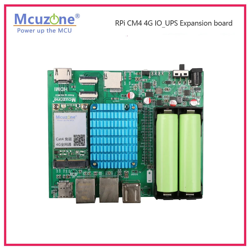 Custom  PCBA Raspberry Pi CM4 4G IO_UPS Expansion board 4G LTE CAT4 Raspberry PiManufacturer