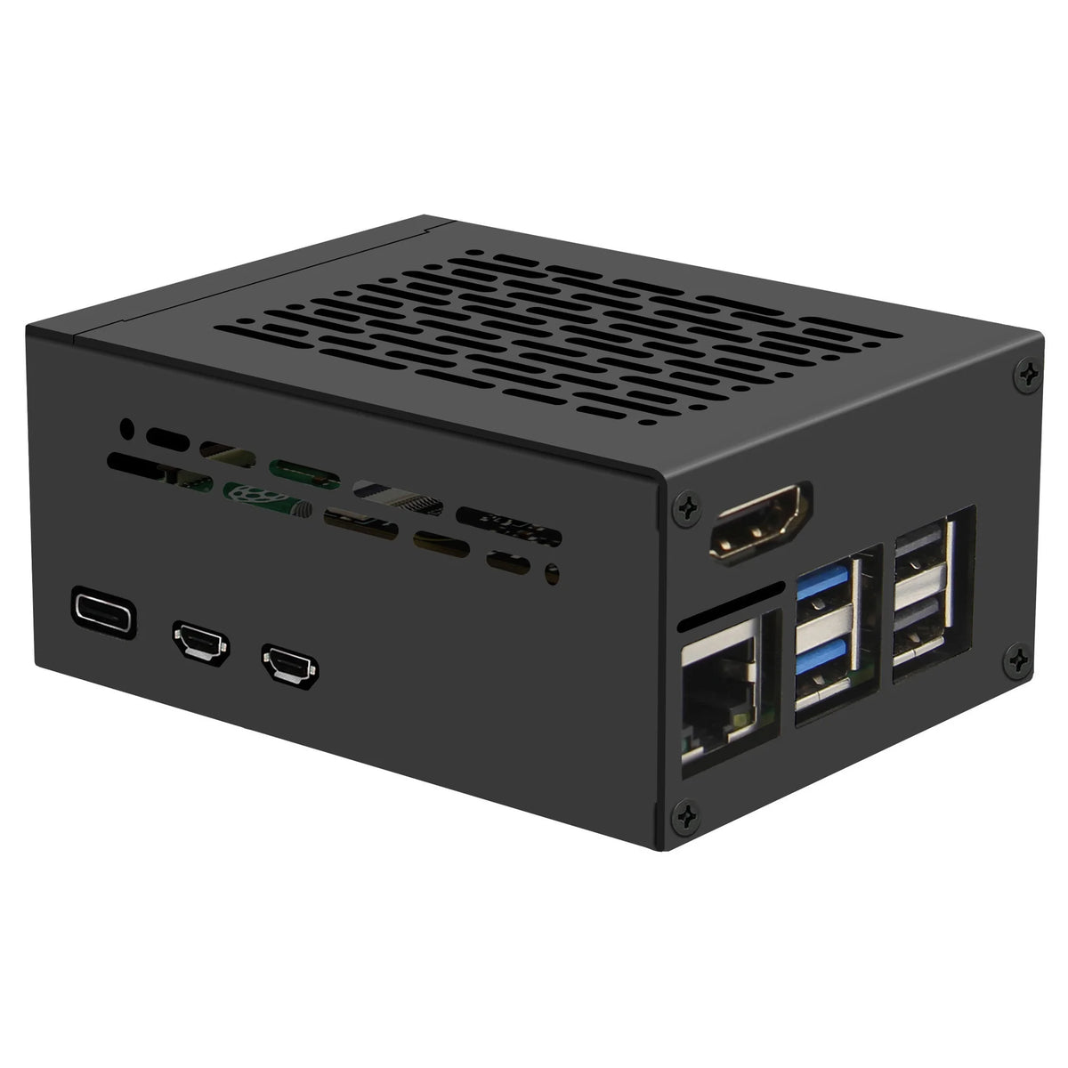 Geekwrom X1300-C1 Metal Case for Raspberry Pi 5 & X1300
