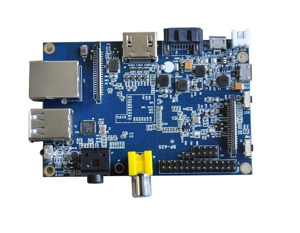 BPI M1 Banana Pi A20 Dual Core 1GB RAM Open-source  board BPI M1Custom PCB wheel and motor including wheel pcba