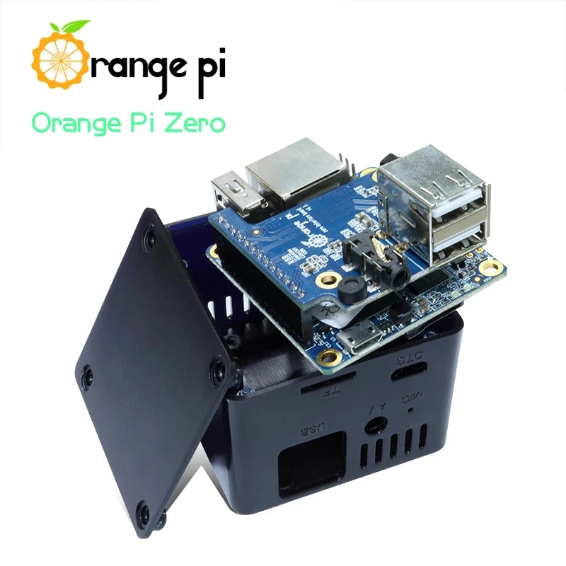 Custom Orange PI Zero LTS 512MB+Expansion Board+Black Case, Mini Single Board Set Manufacturer