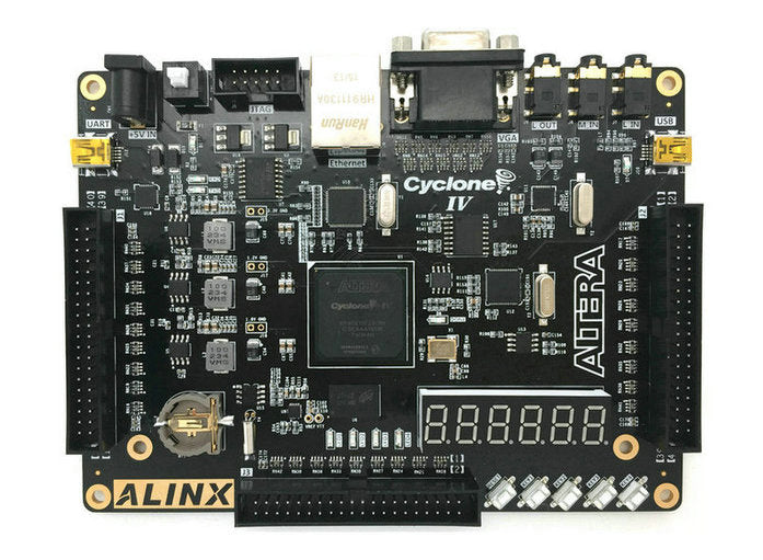 Alinx ALTERA FPGA Black Gold Development Board NIOS CYCLONE IV DDR2 Gigabit Network USB AX530 AX515 Custom PCB