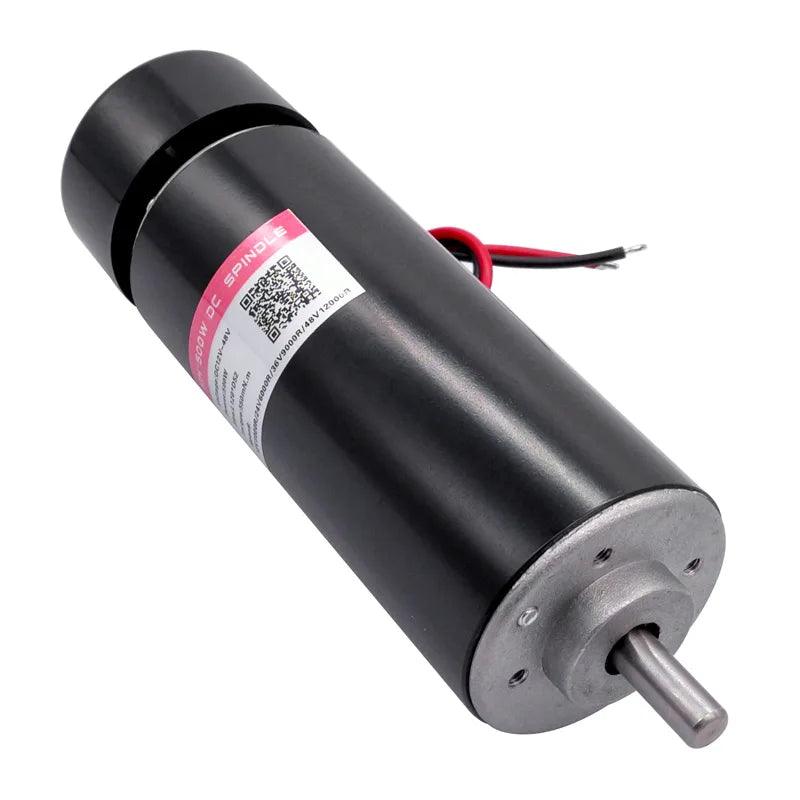 Custom 500W air cooled spindle motor 48V ER11 chuck CNC 100V 0.5Kw Spindle motor for Engraving Manufacturer